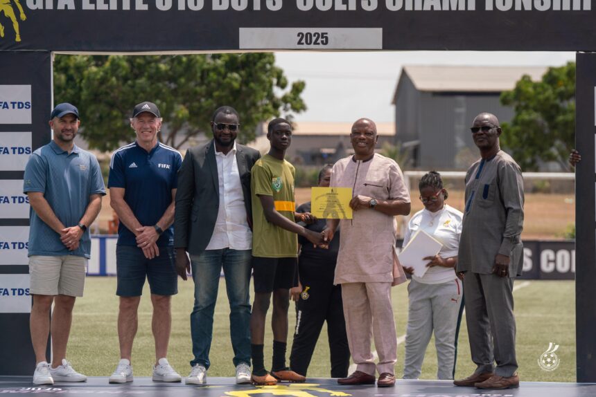 FIFA TDS: Nomo Owen Crowned Goal King and Most Promising Player at Elite U15 Boys Colts Championship