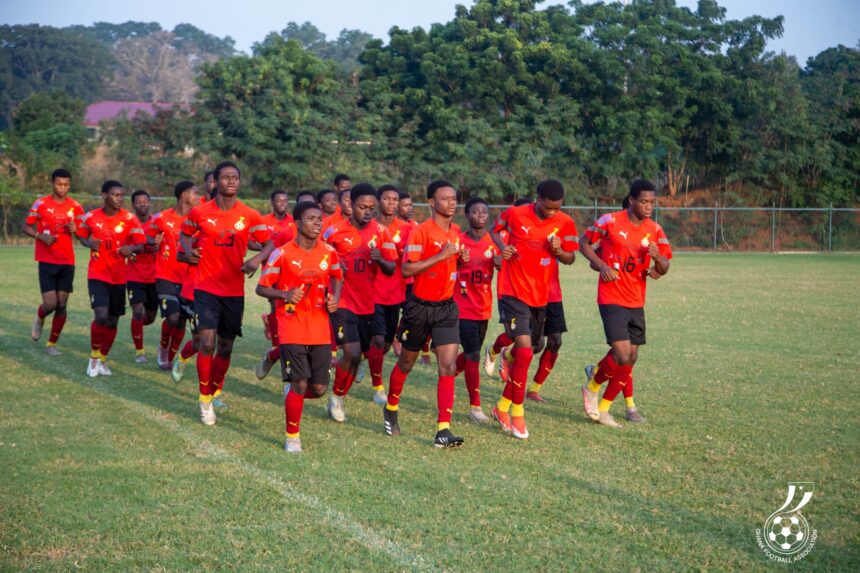 Black Starlets Hold Recovery Session After Friendly Win Over Zilina