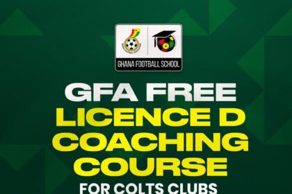 Second Batch of Free License D Coaching Course for Colts Club Coaches in Western Region set for September 28