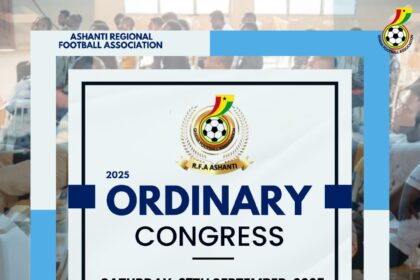 Ashanti Regional Football Association to Hold Ordinary Congress on September 27
