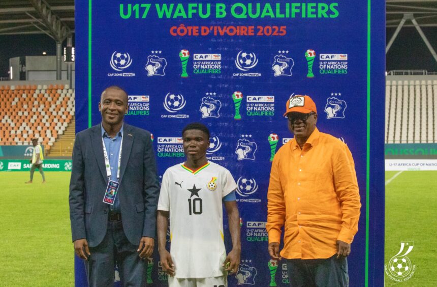 WAFU B U17 BOYS: Black Starlets Skipper Joseph Narbi Named Man of the Match in 1-1 Draw with Togo