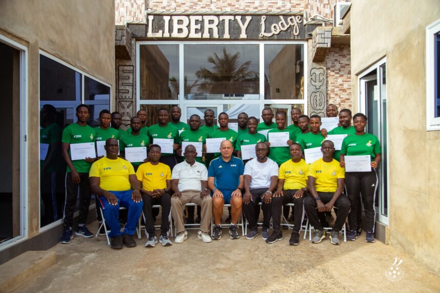 FIFA MA Beach Soccer Referees Course concludes in Ada
