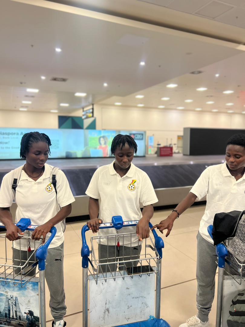 Black Princesses back in Ghana ahead of FIFA World Cup 2nd leg qualifier against Tunisia