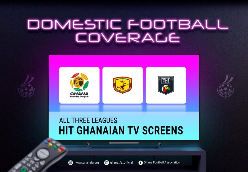 HISTORIC: Unprecedented Domestic Football Coverage Hits Ghanaian TV Screens