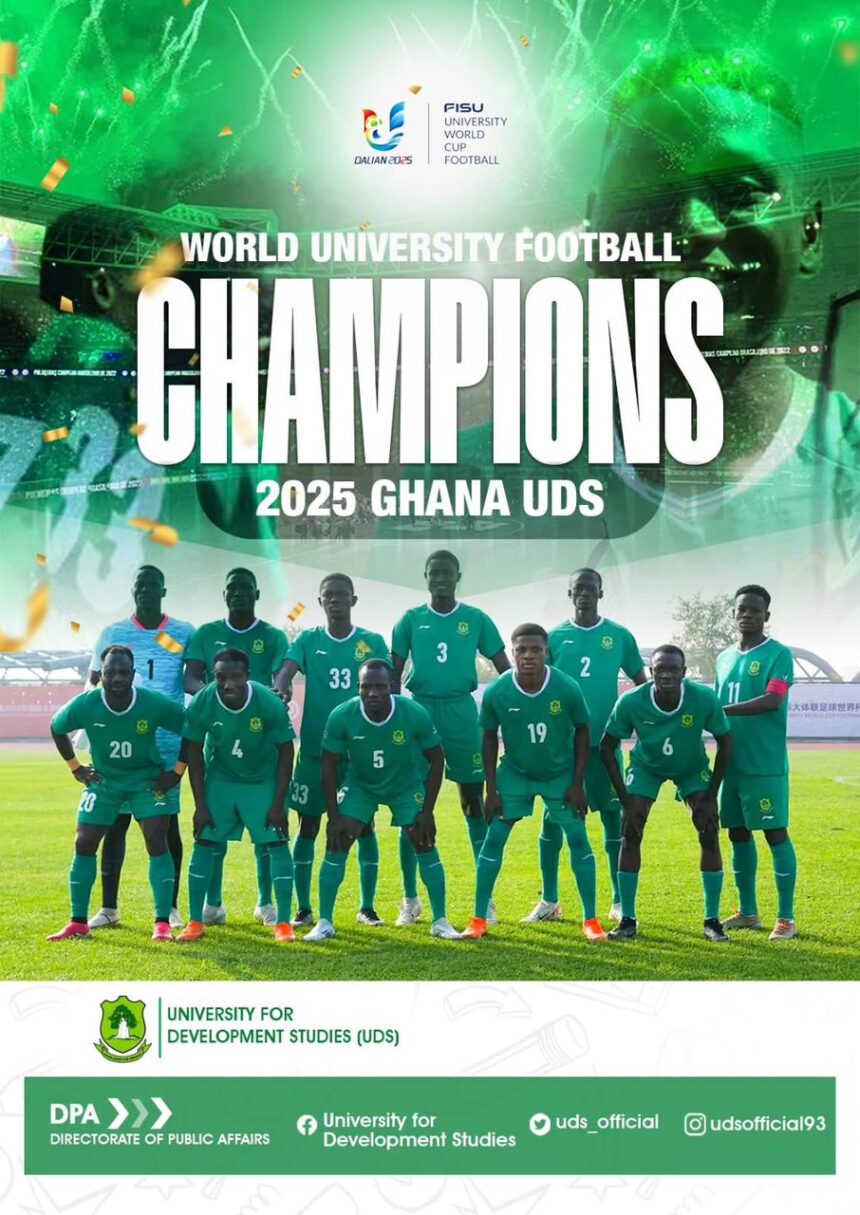 STATEMENT: GFA Congratulates UDS on Historic World University Football Championship Triumph