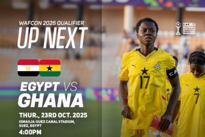Black Queens set to face Egypt in crucial WAFCON 2026 Qualifier