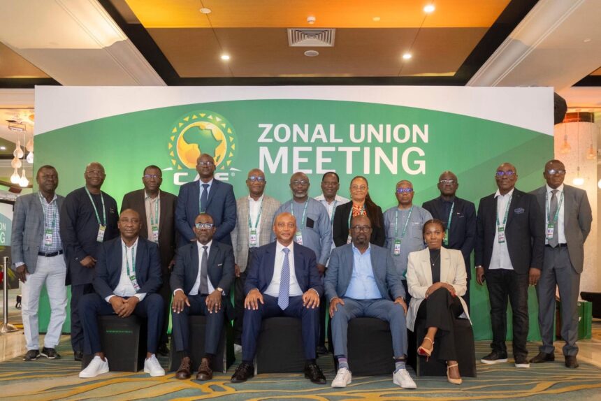 Vice President and General Secretary attend WAFU B Zonal Meeting with CAF Leadership 