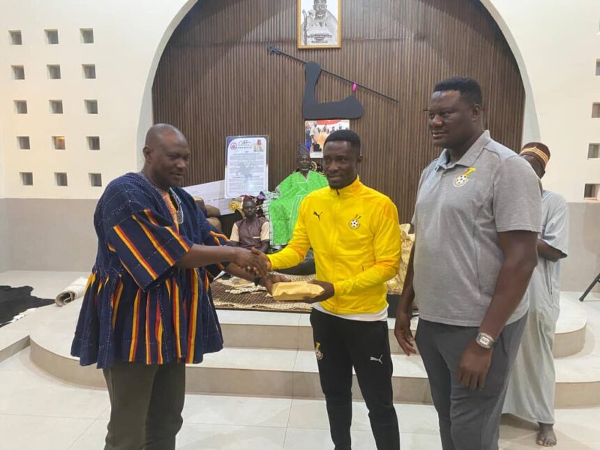 Overlord of Gonja Kingdom Yagbonwura Honours U15 National Teams
