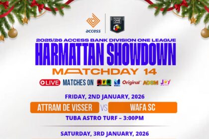 Access Bank Division One League: Four matches to air live on Matchday 14