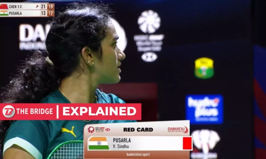 PV Sindhu shown red card at Indonesia Masters – What does it mean? Explained