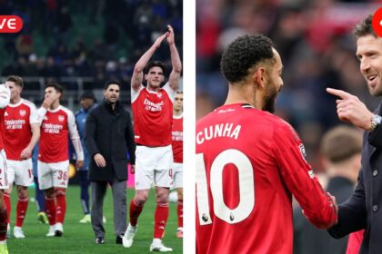 Arsenal vs Manchester United, Premier League LIVE: The Gunners are on top of the league standings. (Photos: AP)