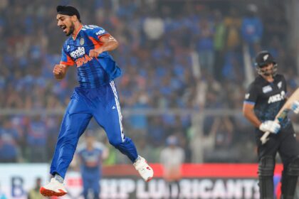 Arshdeep singh India vs New Zealand