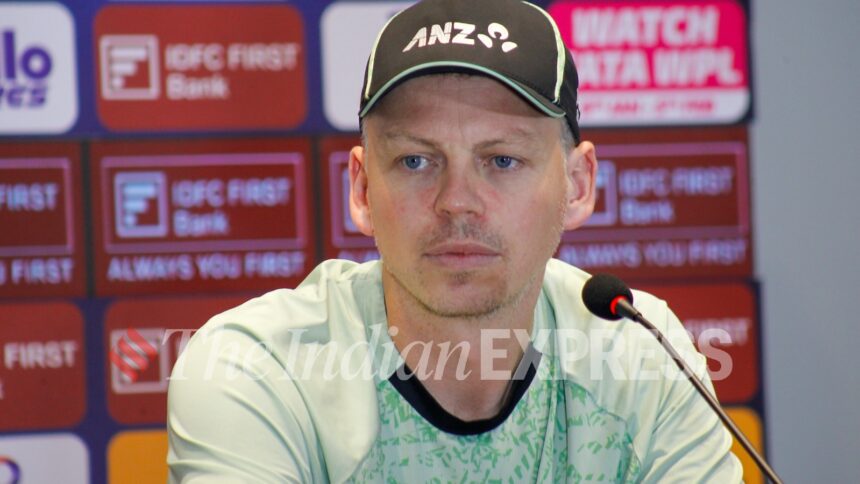 Michael Bracewell India vs New Zealand