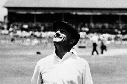 Bradman had 715 runs to his name at the end of the series in six innings at an average of 178.55. (AP photo)