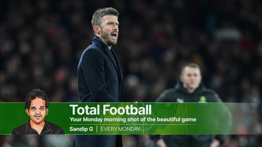 Manchester United legend Roy Keane quipped that even if Michael Carrick were to win the remaining games, he wouldn’t make his job permanent. (AP Photo)
