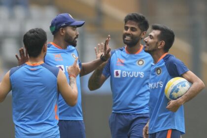 Chahal spoke about trying to plan for Suryakumar and setting a field for him. (AP Photo)