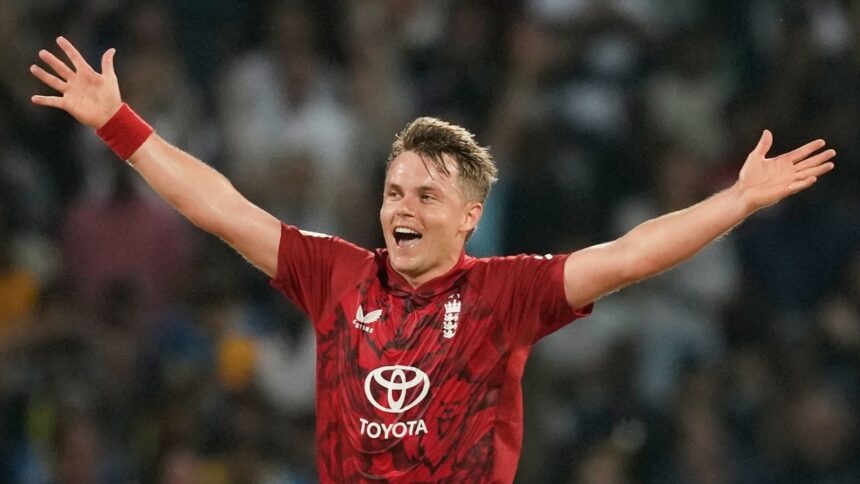 Sam Curran finished with figures of 3/38, having conceded a whopping 36 runs in his first two overs. (AP Photo)