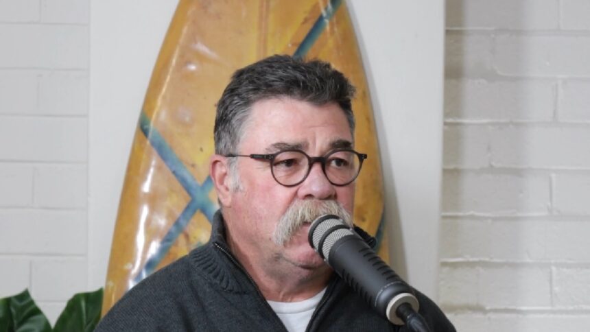 Former Australian cricketer David Boon during the interview with BackChat Sports Show. (Screengrab via YouTube/BackChat Sports Show)