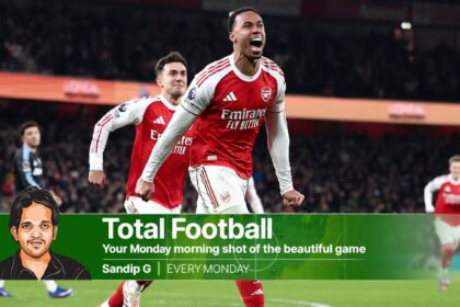 Gabriel, the good old hatchback to the SUV that is William Saliba, is the stone-cold face of Gunners' defence. (Reuters Photo)