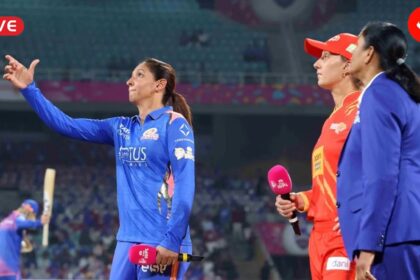 WPL 2026 Today 16th Match, GG vs MI Live Score: (BCCI Photo)