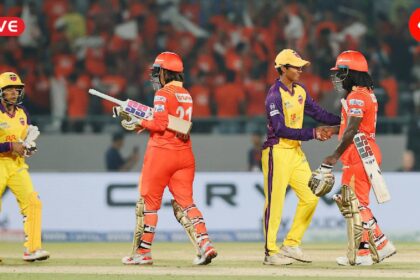 WPL 2026 Today Match, UPW vs GG Live Score