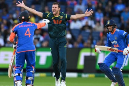 Josh Hazlewood vs India