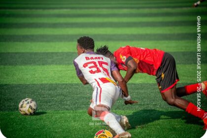 Premier League: Mawuli Wayo’s last-gasp strike fires Hearts of Oak into Top Three with dramatic win in Hohoe