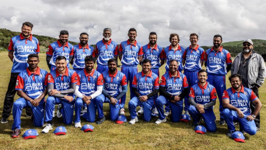 File image of the Iceland cricket team players. (PHOTO: Cricket Iceland via X)
