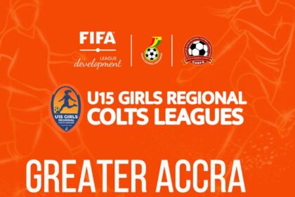 Greater Accra kicks off U15 Girls Regional Colts Leagues