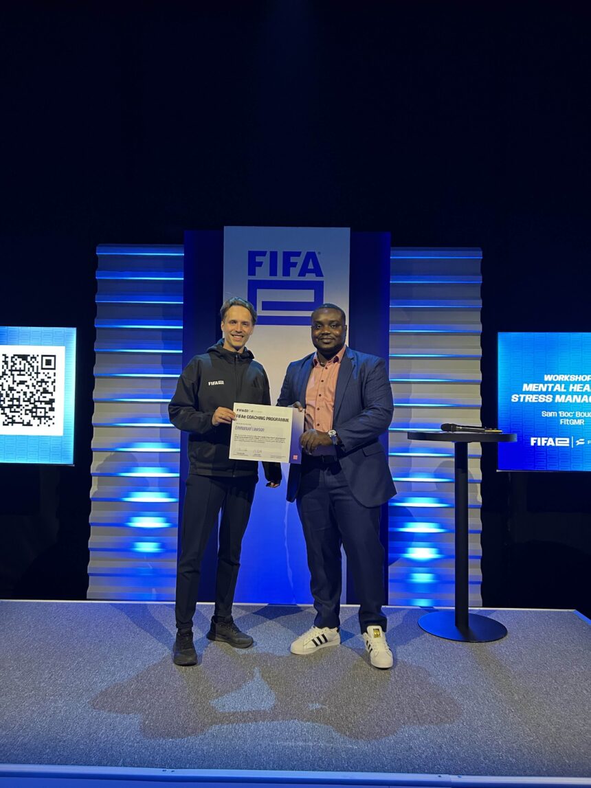 Emmanuel Lawson makes history as Ghana’s first FIFAe Licensed Coach