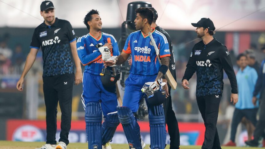 IND vs NZ 4th T20 Pitch Report India New Zealand