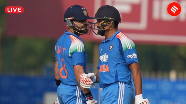 IND vs NZ 1st ODI Live Cricket Score: Rohit Sharma and Virat Kohli are back in action for India vs New Zealand today. (AP Photo)