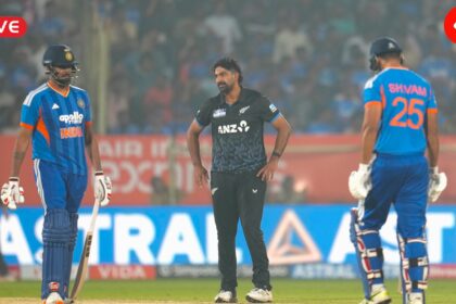IND vs NZ 5th T20 Live Cricket Score: India have already racked up an unassailable 3-1 lead in the 5-match series. (PHOTO: AP)