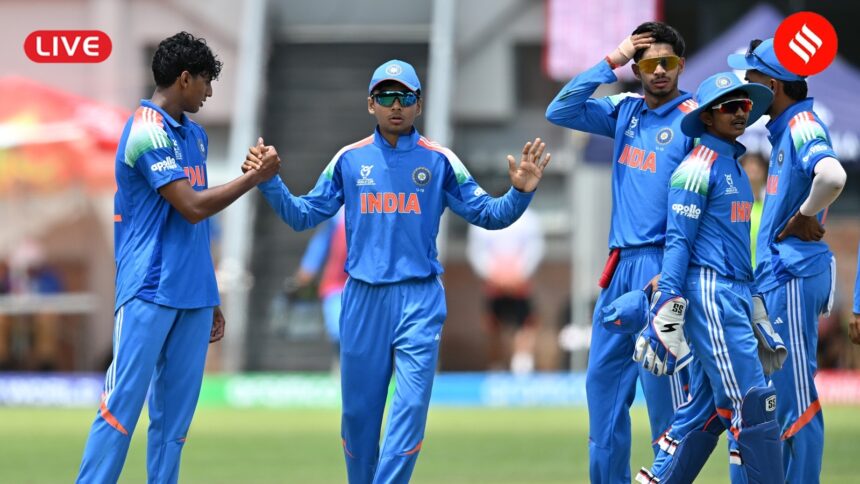 India vs Bangladesh Under 19 World Cup 2026 Today Match Live Cricket Score: India will be looking to make it two wins in two matches (ICC Photo)