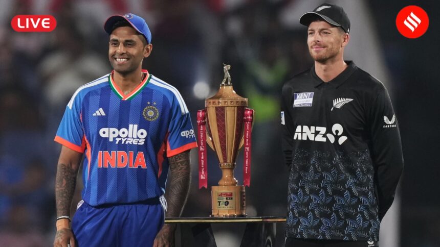 IND vs NZ 4th T20I Live Cricket Score: Follow India vs New Zealand 4th T20I from Vizag. (PHOTO: AP)