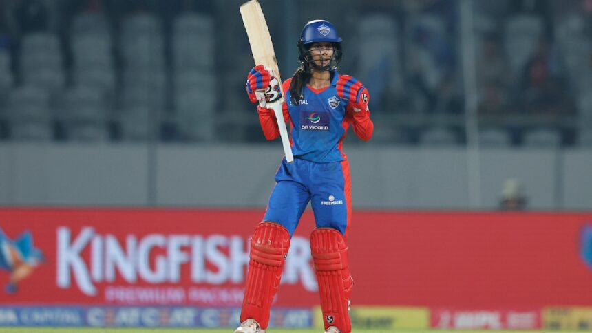 Jemimah Rodrigues WPL DC vs MI