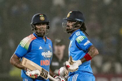 Rahul recalled why the chase proved comedic batting alongside Rana. (PTI Photo)