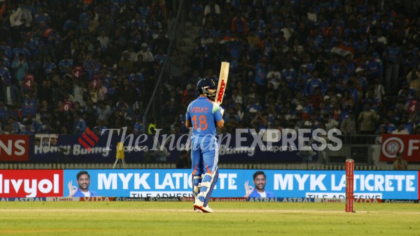 Virat Kohli India vs New Zealand
