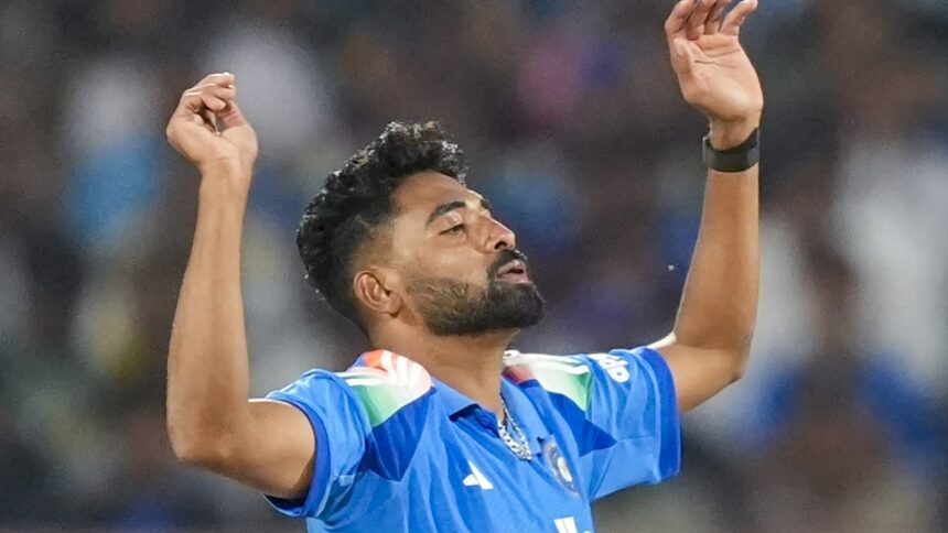 Siraj was not included in India's last ODI series against South Africa. (PTI Photo)