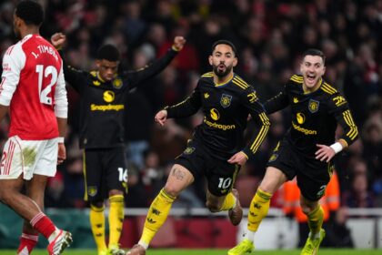 Manchester United Arsenal Carrick