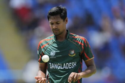 The controversy surrounding Mustafizur Rahman represents a watershed moment in South Asian sports’ descent into political theatre (AP Photo)