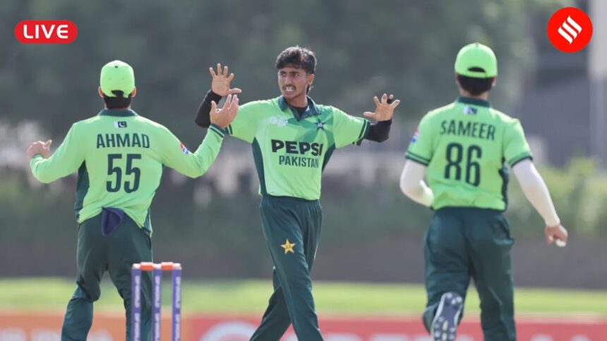 Pakistan vs England Under 19 World Cup 2026 Today Match Live Cricket Score: (ACC)