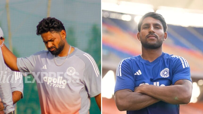 IND vs NZ: Dhruv Jurel will replace Rishabh Pant in the ODI series. (Express Photo by Bhupendra Rana/BCCI)