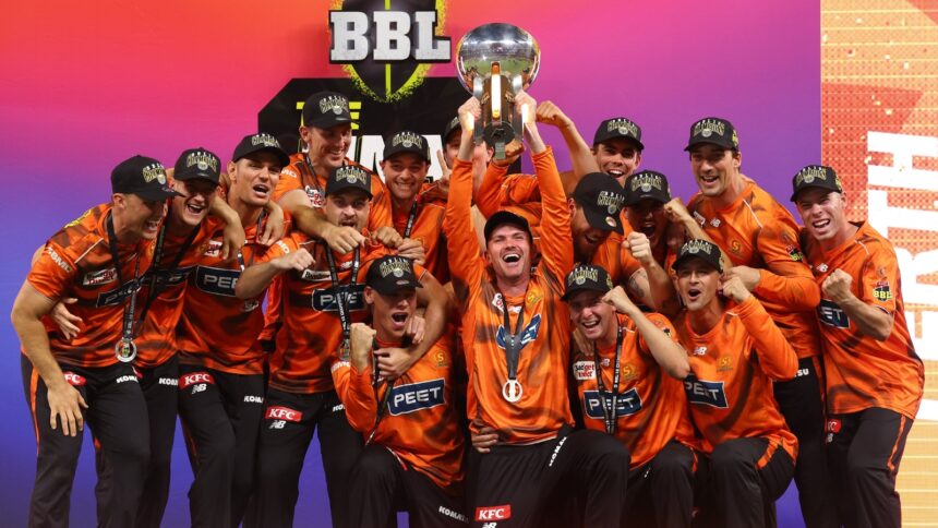 Perth Scorchers beat arch-rivals Sydney Sixers in the final to lift record-extending sixth BBL title. (PHOTO: X/BBL)