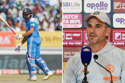 India assistant coach Ryan ten Doeschate has been criticised for his "demoralising" statement on Rohit Sharma. (CREIMAS)