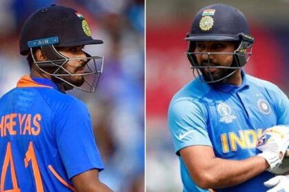Rohit Sharma on Shreyas Iyer