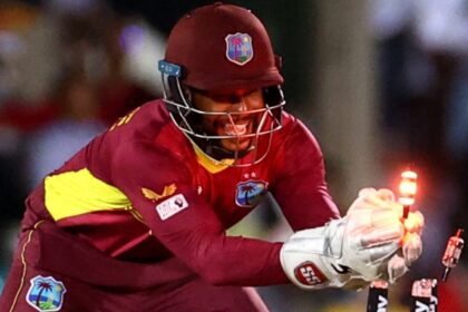 South Africa vs West Indies Live Streaming 1st T20I: Shai Hope will lead the Windies in SA.l (Reuters Photo)