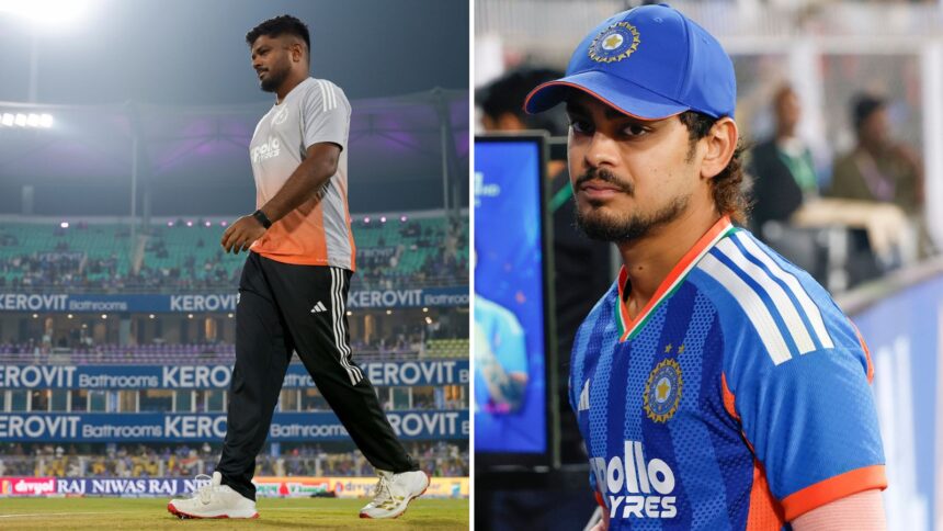 Despite his poor form, Sanju Samson has been backed to continue as the first-choice keeper-opener ahead of Ishan Kishan. (CREIMAS)