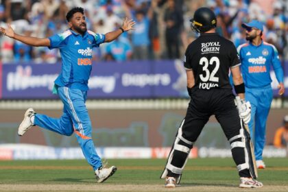 Mohammed Siraj India vs New Zealand