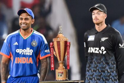 ND vs NZ 2nd T20 SVNS International Cricket Stadium Raipur Pitch Report: India are leading the series 1-0. (ANI Photo)